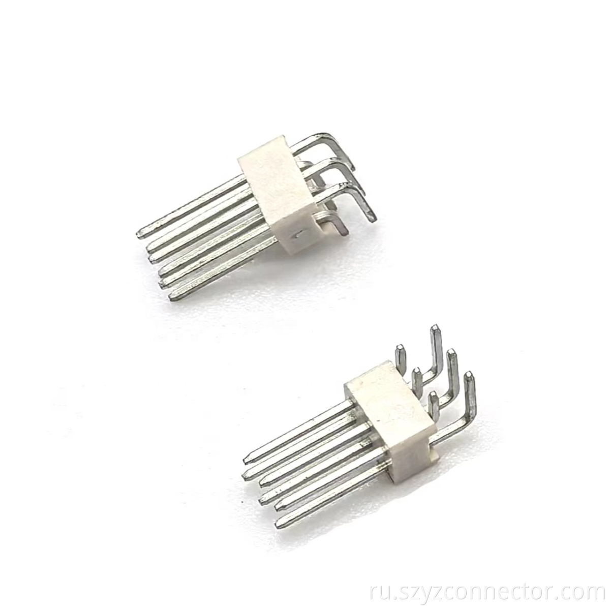 1.5mm Pitch Pin header Connector Dual Row Right Angle SQ0.4mm H2.5mm 2*3P